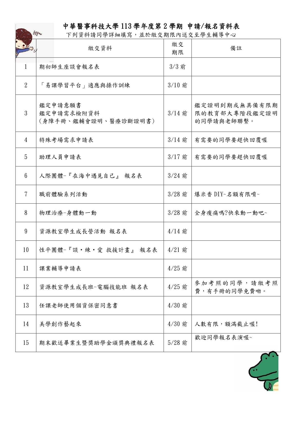 113-2繳交截止日