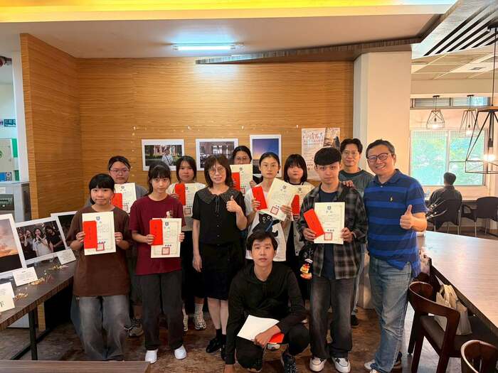 中華醫事科技大學「心情寫真：與情緒相遇的瞬間」攝影競賽成果展 溫馨開幕圖片