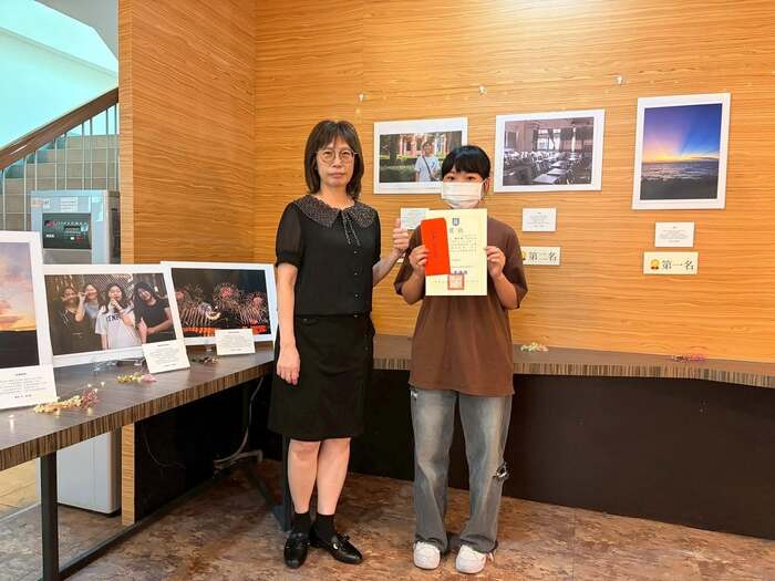 中華醫事科技大學「心情寫真：與情緒相遇的瞬間」攝影競賽成果展 溫馨開幕圖片