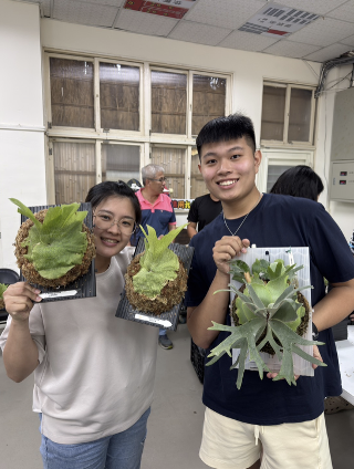 特別邀請鹿角蕨工坊帶大家一起體驗直栽手作，感受植物的療癒。圖片