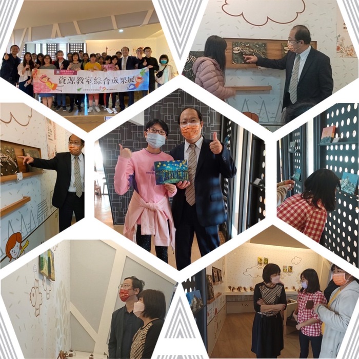 💕學輔中心資源教室期末成果展-「詩情花藝」💕圖片