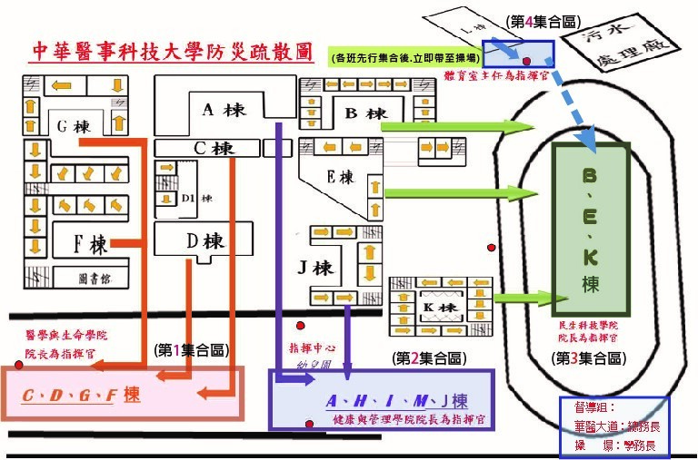 地震避難掩護疏散集合區分配圖-B