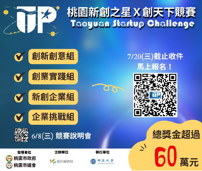 桃園新創之星X創天下競賽